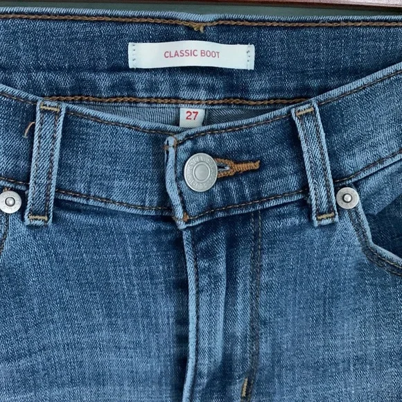 Levi’s Classic Boot Jeans Size 27 ** - Picture 4 of 12